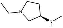 (R)-1-ethyl-N-methylpyrrolidin-3-amine Structure