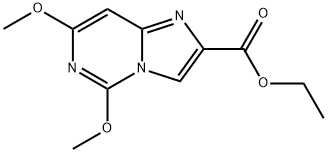 ethyl 5,7-dimethoxyimidazo<1,2-c>pyrimidine-2-carboxylate,141368-27-6,结构式