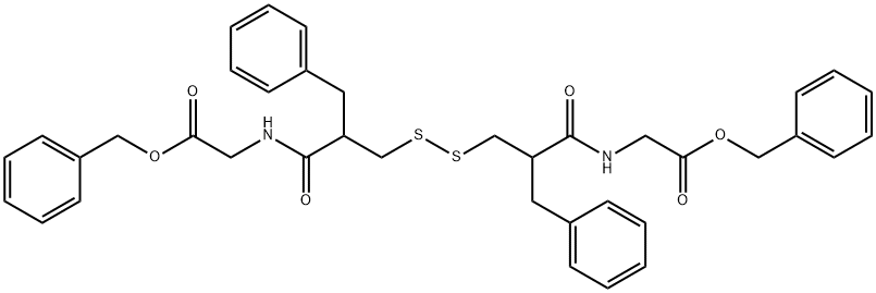 Deacetyl Racecadotril Disulfide Struktur