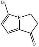 1H-Pyrrolizin-1-one, 5-bromo-2,3-dihydro- Struktur