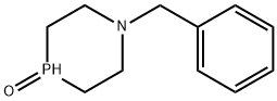 1-苄基-1,4-氮杂膦4-氧化物 结构式