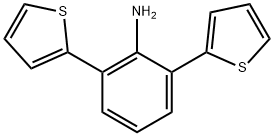 2,6-di(thiophen-2-yl)aniline,1415512-67-2,结构式