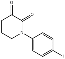 1-(4-碘苯基)哌啶-2,3-二酮,1415831-82-1,结构式