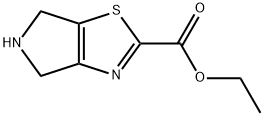 4H-Pyrrolo[3,4-d]thiazole-2-carboxylic acid, 5,6-dihydro-, ethyl ester Struktur