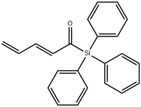 2,4-Pentadien-1-one, 1-(triphenylsilyl)-, (2E)-