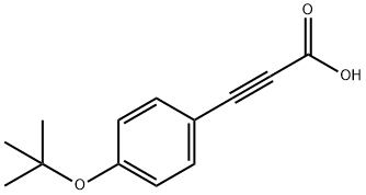 3-[4-(tert-butoxy)phenyl]prop-2-ynoic acid Structure