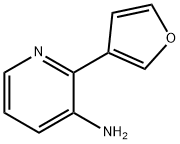 3-AMINO-2-(3-FURAN)PYRIDINE Structure