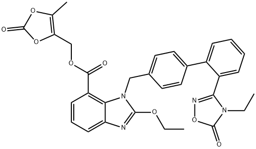N-Ethyl Azilsartan Medoxomil Struktur