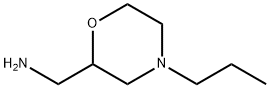 2-Morpholinemethanamine,4-propyl- Structure