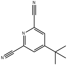 4-tert-butylpyridine-2,6-dicarbonitrile Struktur