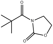 2-Oxazolidinone, 3-(2,2-dimethyl-1-oxopropyl)- Struktur