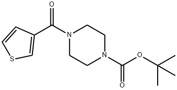 tert-Butyl 4-[(thiophen-3-yl)carbonyl]piperazine-1-carboxylate