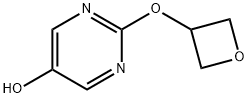 5-Pyrimidinol, 2-(3-oxetanyloxy)- 结构式