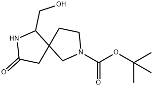 Racemic-Tert-Butyl 6-(Hydroxymethyl)-8-Oxo-2,7-Diazaspiro[4.4]Nonane-2-Carboxylate|1422344-27-1