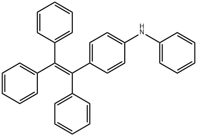 N-苯基-4-(1,2,2-三苯基乙烯基)-苯胺,1426396-32-8,结构式