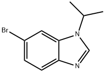 1H-Benzimidazole, 6-bromo-1-(1-methylethyl)- 化学構造式