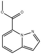 Pyrazolo[1,5-a]pyridine-7-carboxylic acid, methyl ester Structure