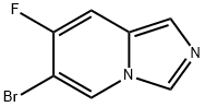 Imidazo[1,5-a]pyridine, 6-bromo-7-fluoro- Struktur