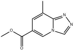 methyl 8-methyl-[1,2,4]triazolo[4,3-a]pyridine-6-carboxylate Structure