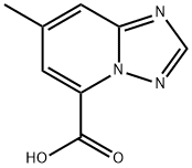 7-甲基-[1,2,4]三唑并[1,5-A]吡啶-5-羧酸,1427434-69-2,结构式