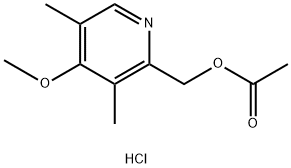 Omeprazole Related Compound 7 HCl 化学構造式