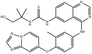 图卡替尼 N-1, 1429755-58-7, 结构式