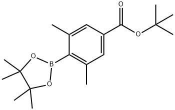 4-BOC-2,6-二甲基苯硼酸频哪醇酯, 1432055-34-9, 结构式