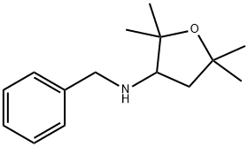 N-苄基-2,2,5,5-四甲基氧戊环-3-胺 结构式