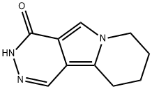 7,8,9,10-Tetrahydropyridazino[4,5-a]indolizin-4(3H)-one Struktur