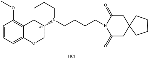 Alnespirone Structure