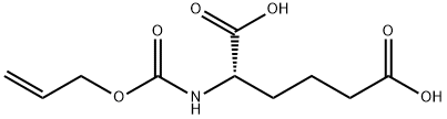 (L)-N-(allyloxycarbonylamino)adipic acid,1434566-24-1,结构式