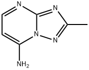 2-甲基-[1,2,4]三唑并[1,5-A]嘧啶-7-胺 结构式