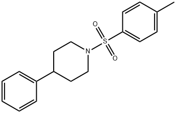 Piperidine, 1-[(4-methylphenyl)sulfonyl]-4-phenyl- Structure