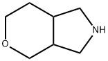 Pyrano[3,4-c]pyrrole, octahydro- 化学構造式