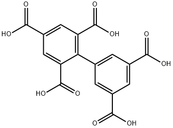 [1,1'-Biphenyl]-2,3',4,5',6-pentacarboxylic acid Struktur