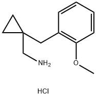 1-[(2-Methoxyphenyl)methyl]cyclopropylmethanamine hydrochloride