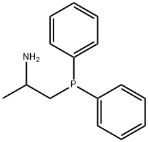 2-Propanamine, 1-(diphenylphosphino)- Struktur