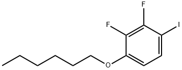 2,3-Difluoro-1-(hexyloxy)-4-iodobenzene Structure