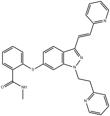 阿西替尼杂质D 结构式