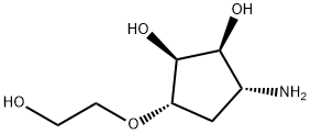 (1s,2s,3r,5s)-3-[7-[[(1r,2s)-2-(3,4-difluorophenyl) cyclopropyl]amino]-5-propylsulfanyltriazolo Struktur