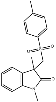1446402-55-6 2H-Indol-2-one, 1,3-dihydro-1,3-dimethyl-3-[[(4-methylphenyl)sulfonyl]methyl]-