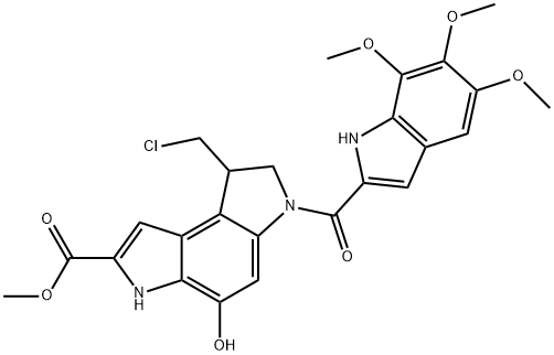 Seco-Duocarmycin SA,144667-38-9,结构式