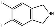 5,6-二氟异吲哚啉,1448145-50-3,结构式