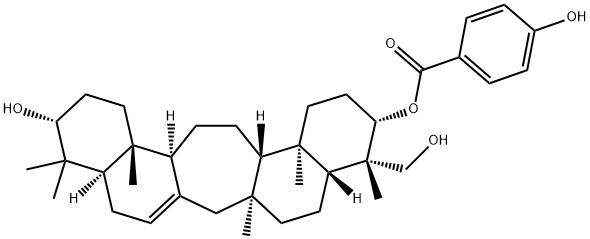 3-O-(p-Hydroxybenzoyl)serratriol Structure