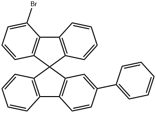 9,9'-Spirobi[9H-fluorene], 4'-bromo-2-phenyl- Structure