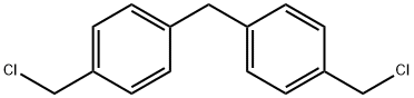 Benzene, 1,1'-methylenebis[4-(chloromethyl)- Struktur