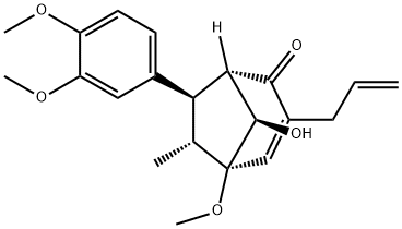 风藤素C, 145722-88-9, 结构式