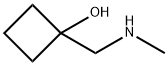 1-[(methylamino)methyl]cyclobutan-1-ol 化学構造式