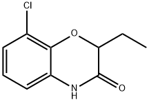 8-chloro-2-ethyl-3,4-dihydro-2H-1,4-benzoxazin-3-one Structure