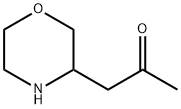 2-Propanone, 1-(3-morpholinyl)- Structure